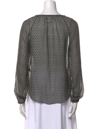Isabel Marant Silk Printed Blouse
