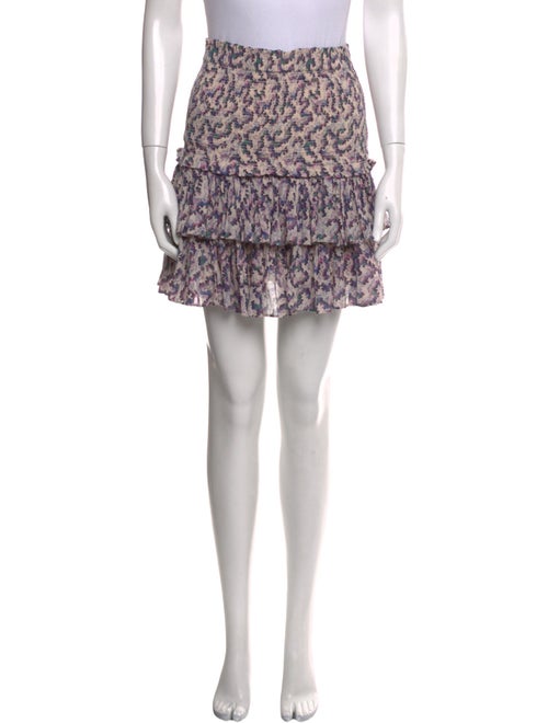 Isabel Marant Printed Mini Skirt
