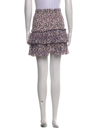 Isabel Marant Printed Mini Skirt