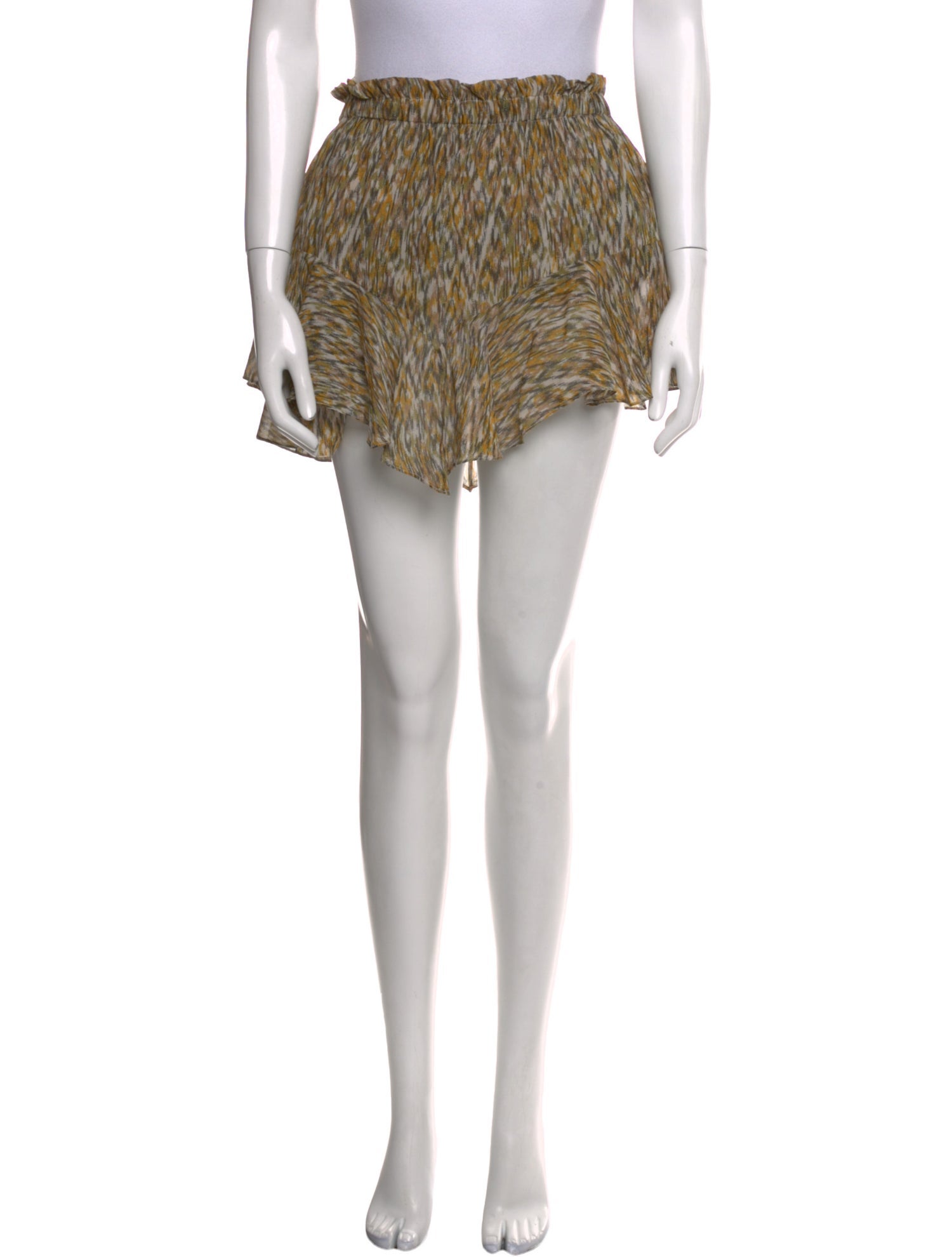 Isabel Marant Tie-Dye Print Mini Skirt