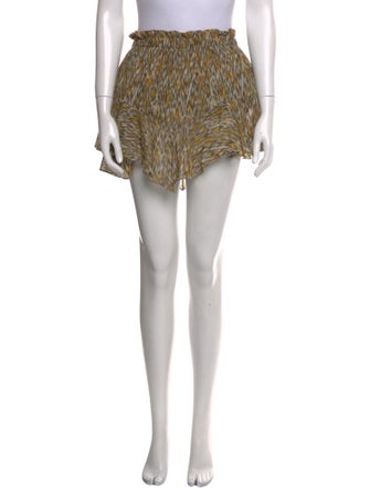 Isabel Marant Tie-Dye Print Mini Skirt