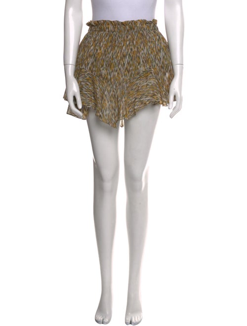 Isabel Marant Tie-Dye Print Mini Skirt