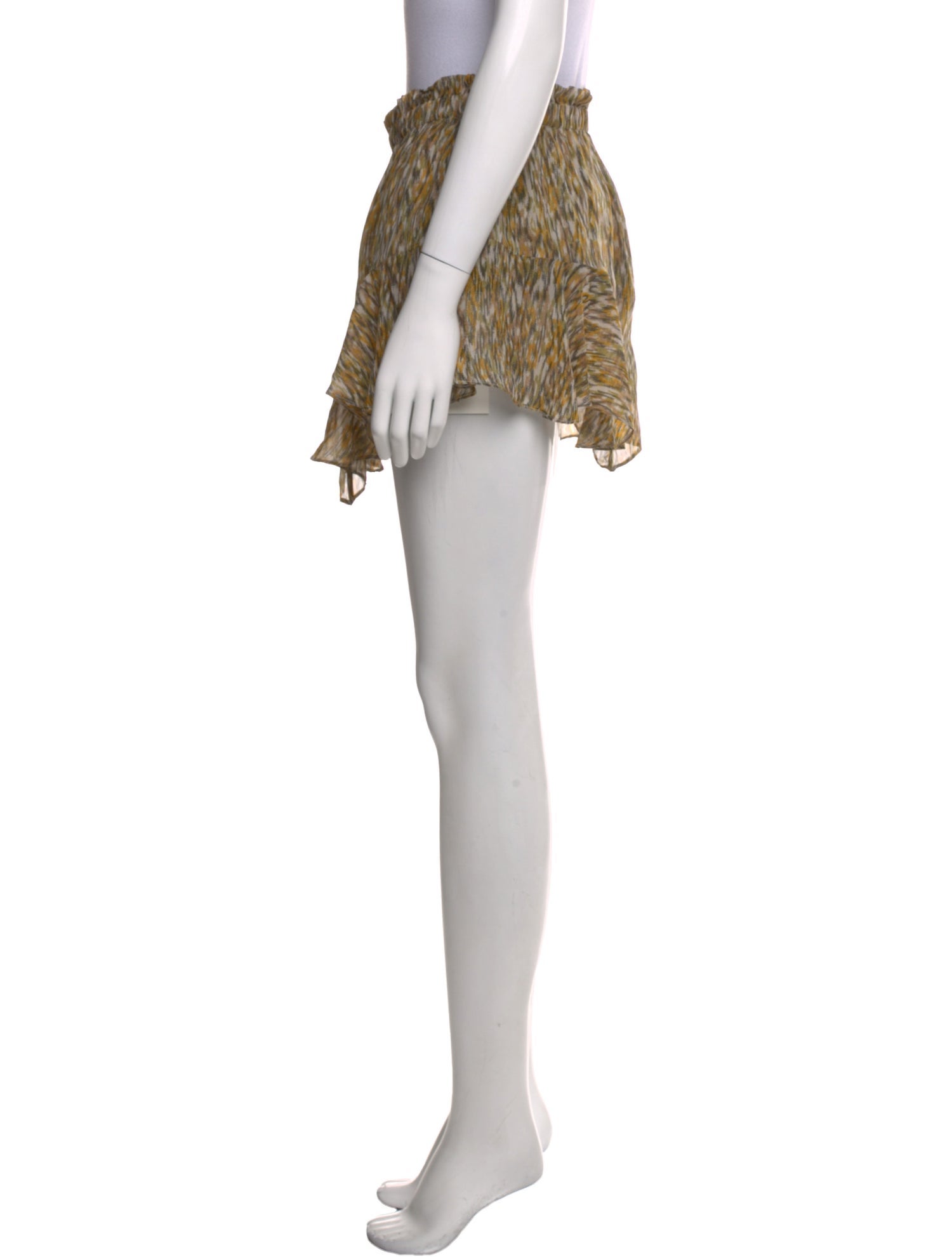 Isabel Marant Tie-Dye Print Mini Skirt