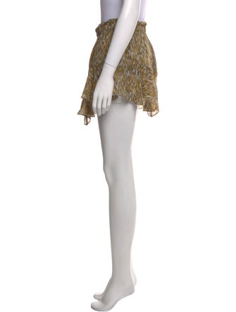 Isabel Marant Tie-Dye Print Mini Skirt