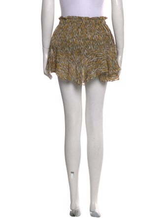 Isabel Marant Tie-Dye Print Mini Skirt