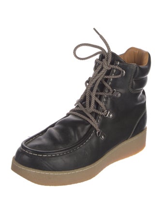 Isabel Marant Leather Hiking Boots