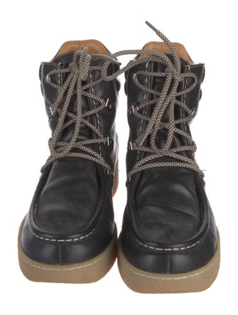 Isabel Marant Leather Hiking Boots