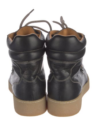 Isabel Marant Leather Hiking Boots