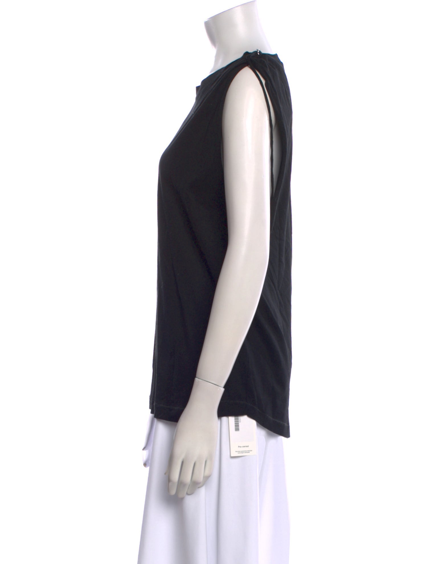 Isabel Marant Bateau Neckline Short Sleeve Tank Top