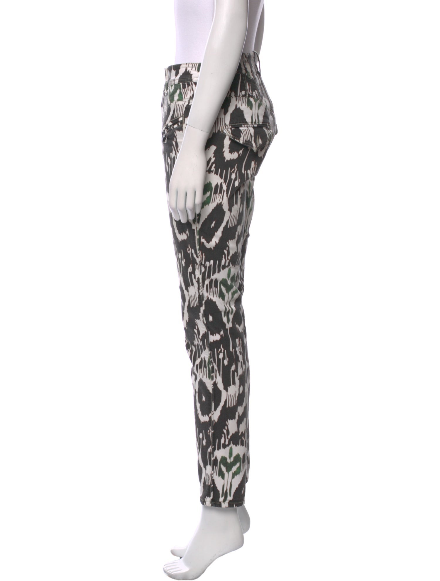 Isabel Marant Printed Skinny Leg Pants