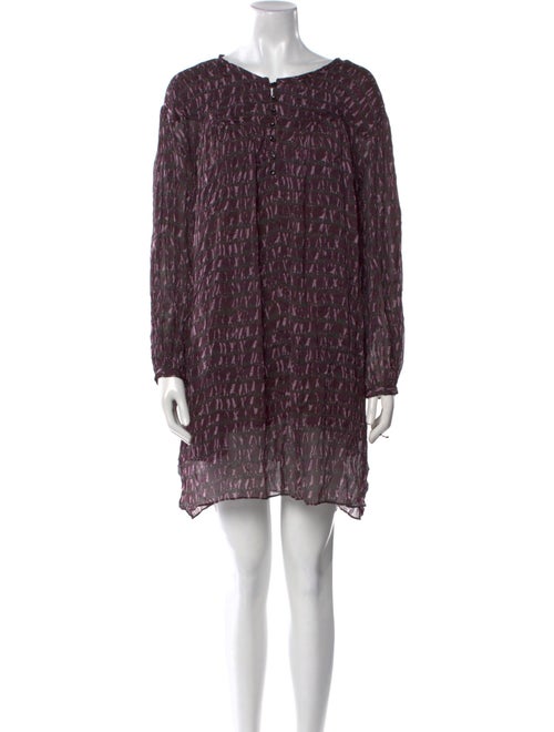 Isabel Marant Printed Mini Dress