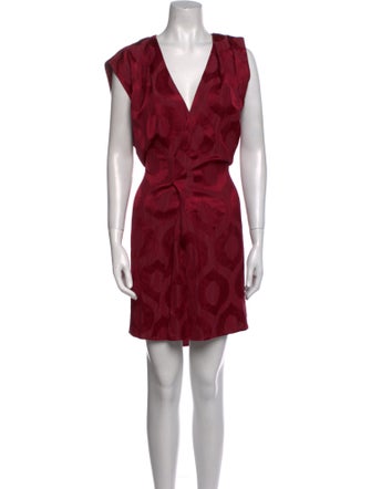 Isabel Marant Printed Knee-Length Dress