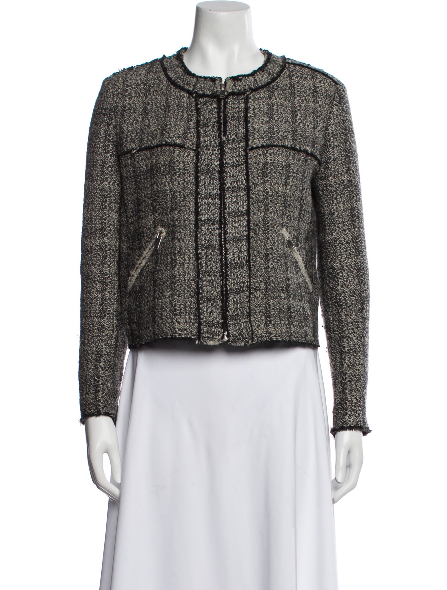 Isabel Marant Tweed Pattern Evening Jacket