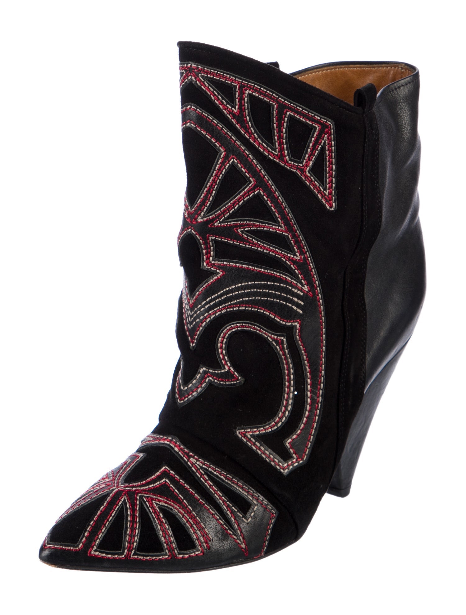 Isabel Marant Leather Patterned Boots