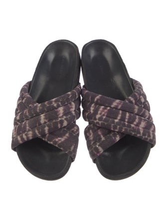 Isabel Marant Suede Printed Flats