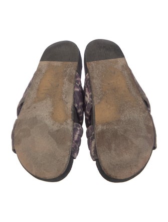 Isabel Marant Suede Printed Flats