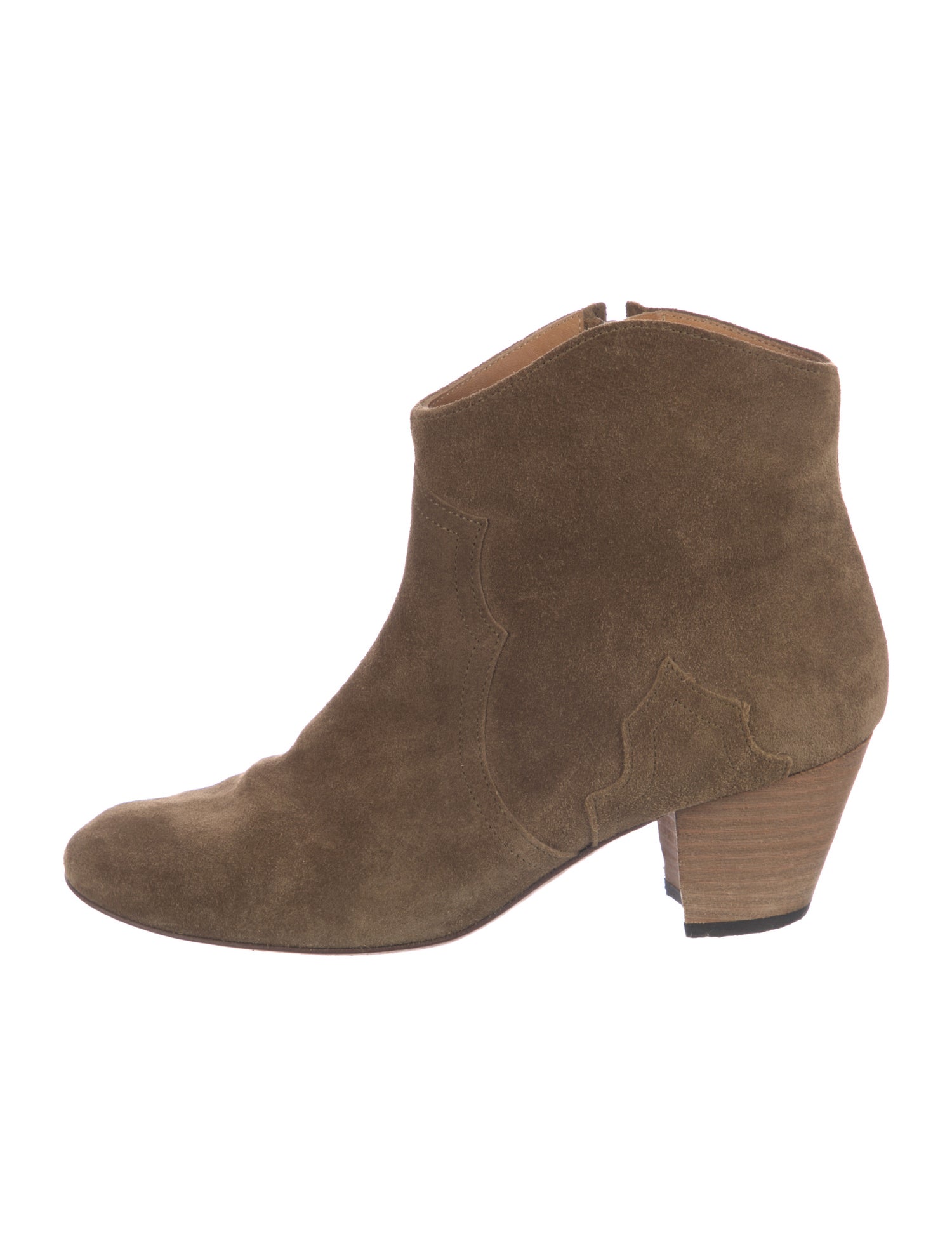 Isabel Marant Suede Western Boots
