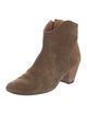 Isabel Marant Suede Western Boots