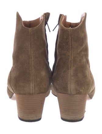 Isabel Marant Suede Western Boots