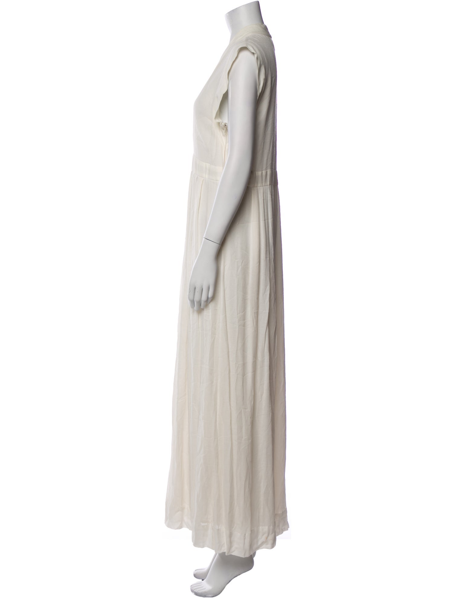 Isabel Marant Plunge Neckline Midi Length Dress