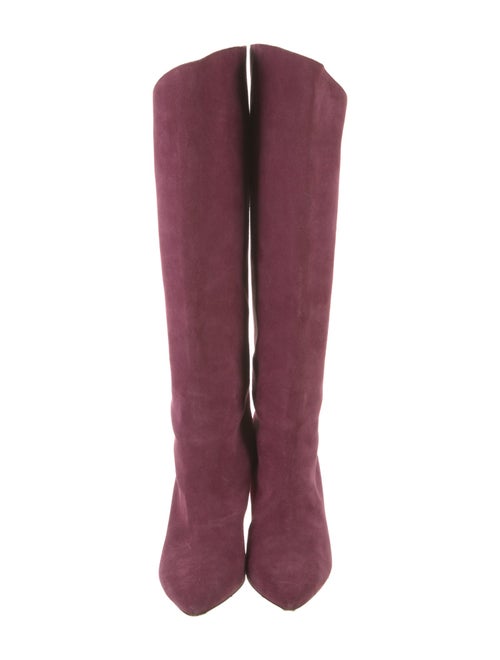 Isabel Marant Suede Leather Trim Embellishment Boots