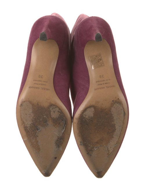 Isabel Marant Suede Leather Trim Embellishment Boots