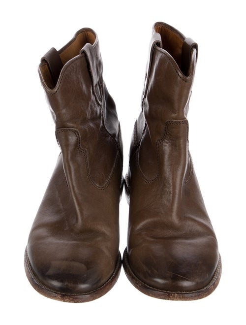 Isabel Marant Leather Moto Boots