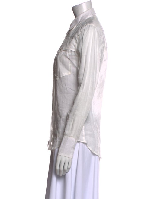 Isabel Marant Long Sleeve Button-Up Top