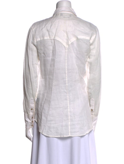 Isabel Marant Long Sleeve Button-Up Top