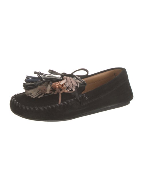 Isabel Marant Suede Tassel Accents Moccasins