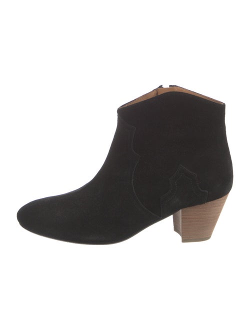 Isabel Marant Suede Western Boots
