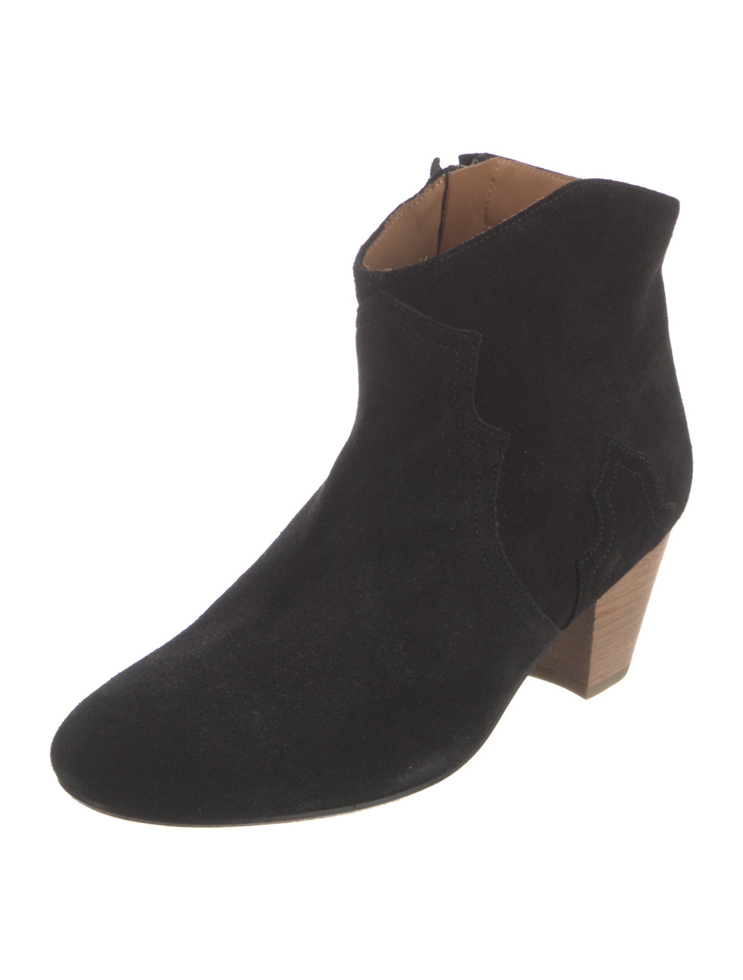 Isabel Marant Suede Western Boots