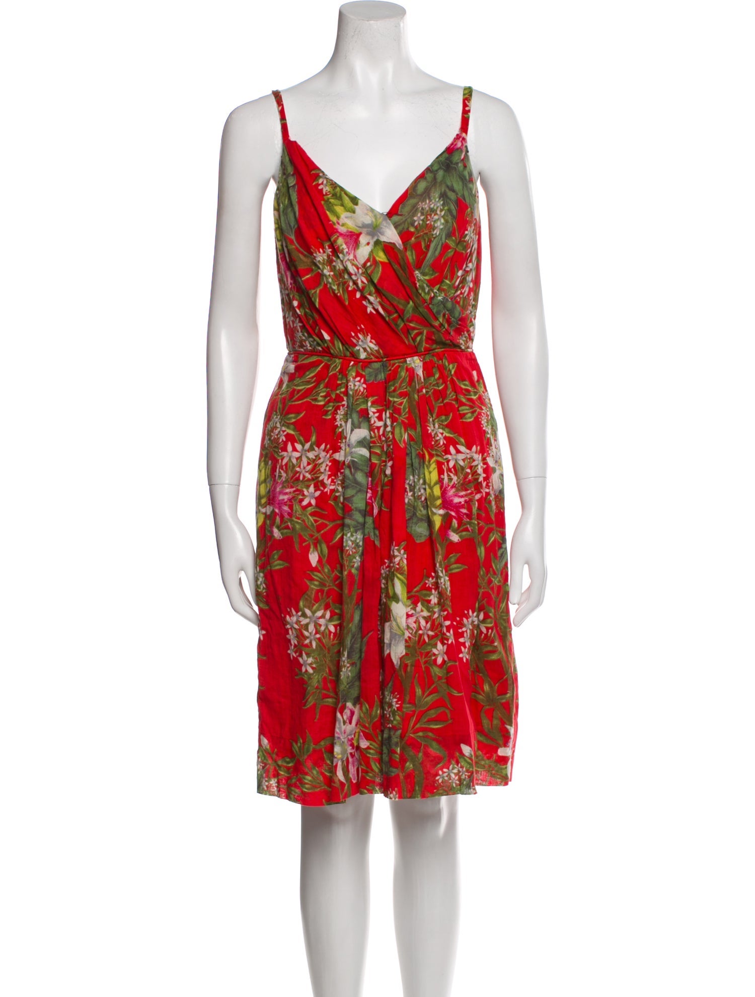 Isabel Marant Floral Print Knee-Length Dress