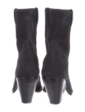 Isabel Marant Suede Western Boots