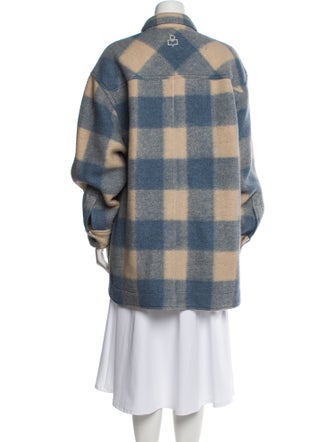 Étoile Isabel Marant Plaid Print Jacket