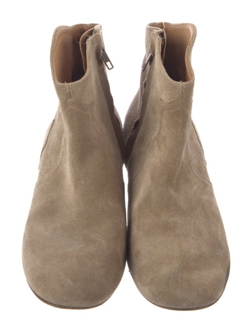 Isabel Marant Suede Western Boots