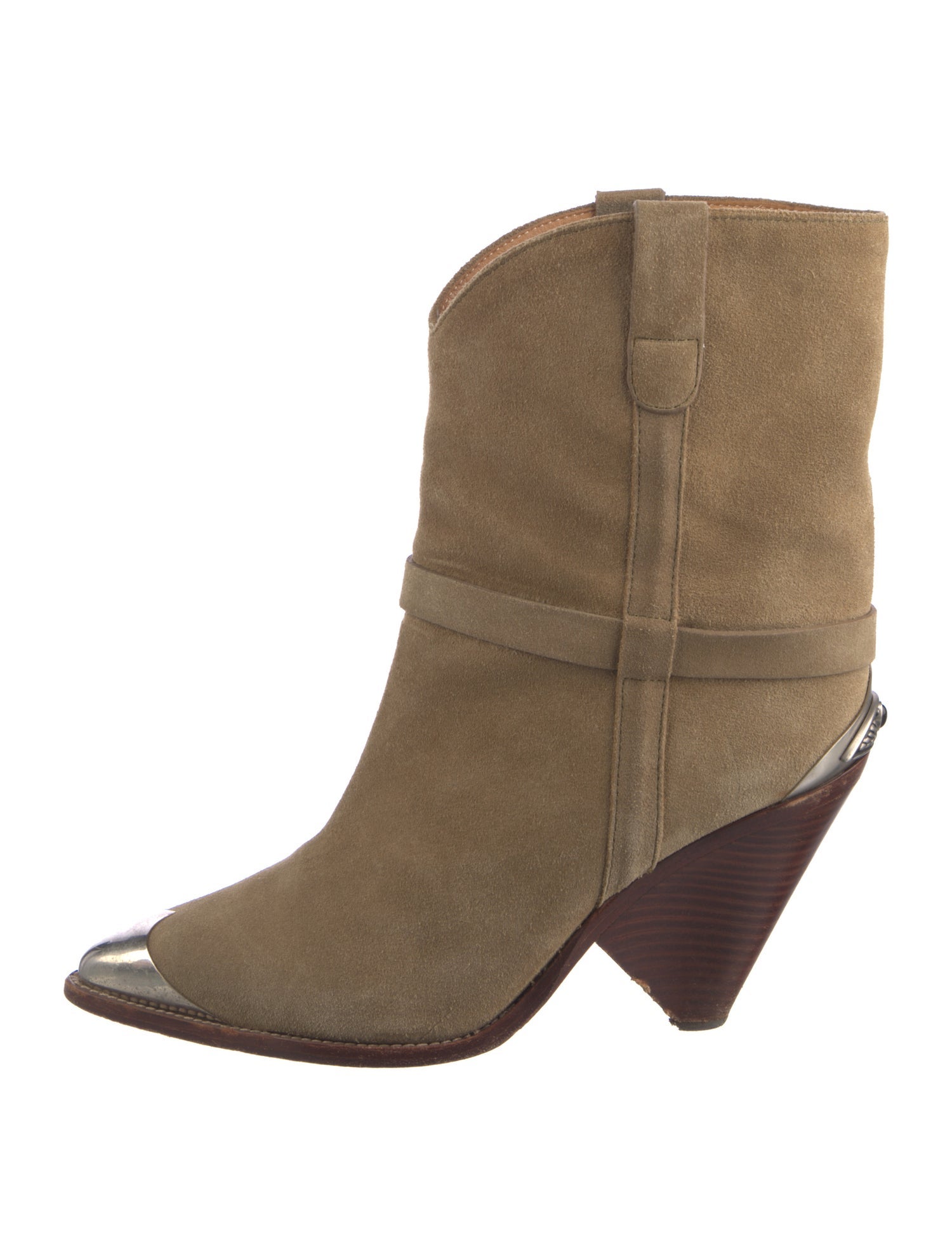 Isabel Marant Suede Western Boots
