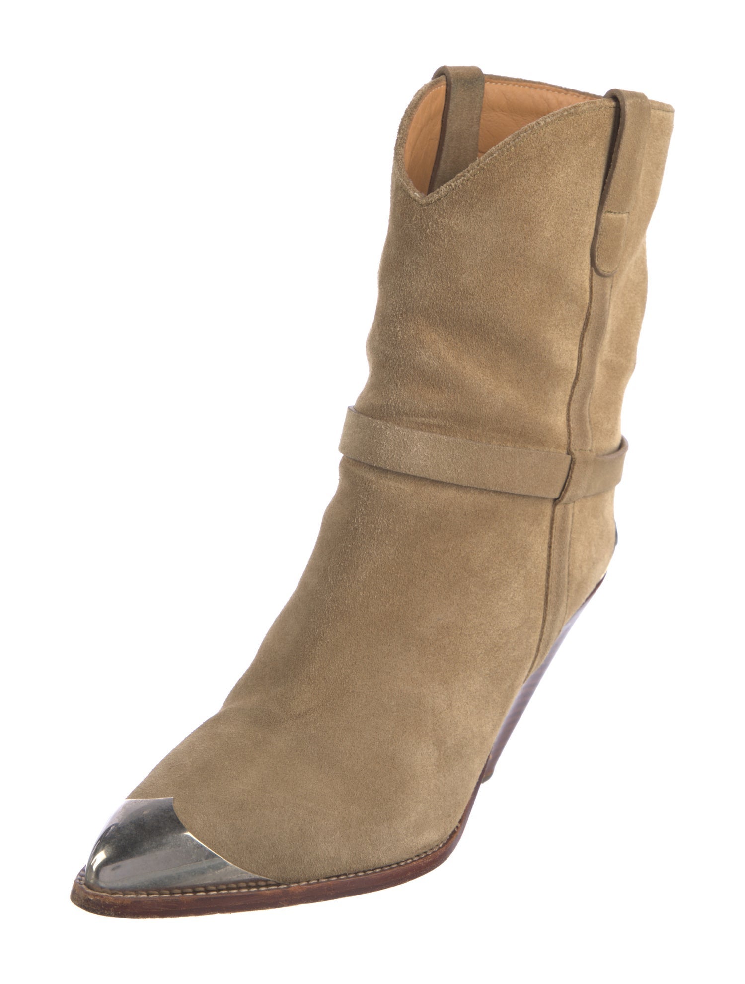 Isabel Marant Suede Western Boots
