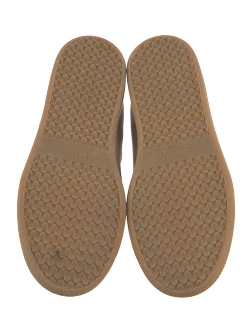 Isabel Marant Suede Scalloped Accent Sneakers