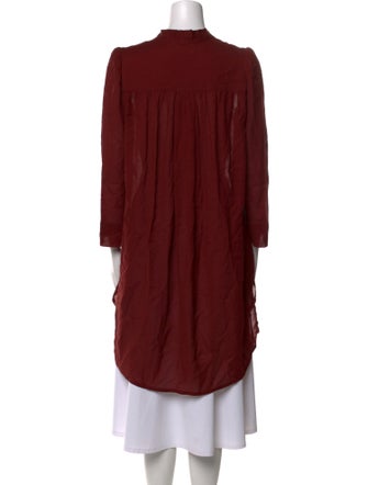 Isabel Marant V-Neck Three-Quarter Sleeve Tunic