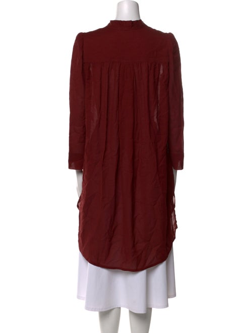 Isabel Marant V-Neck Three-Quarter Sleeve Tunic
