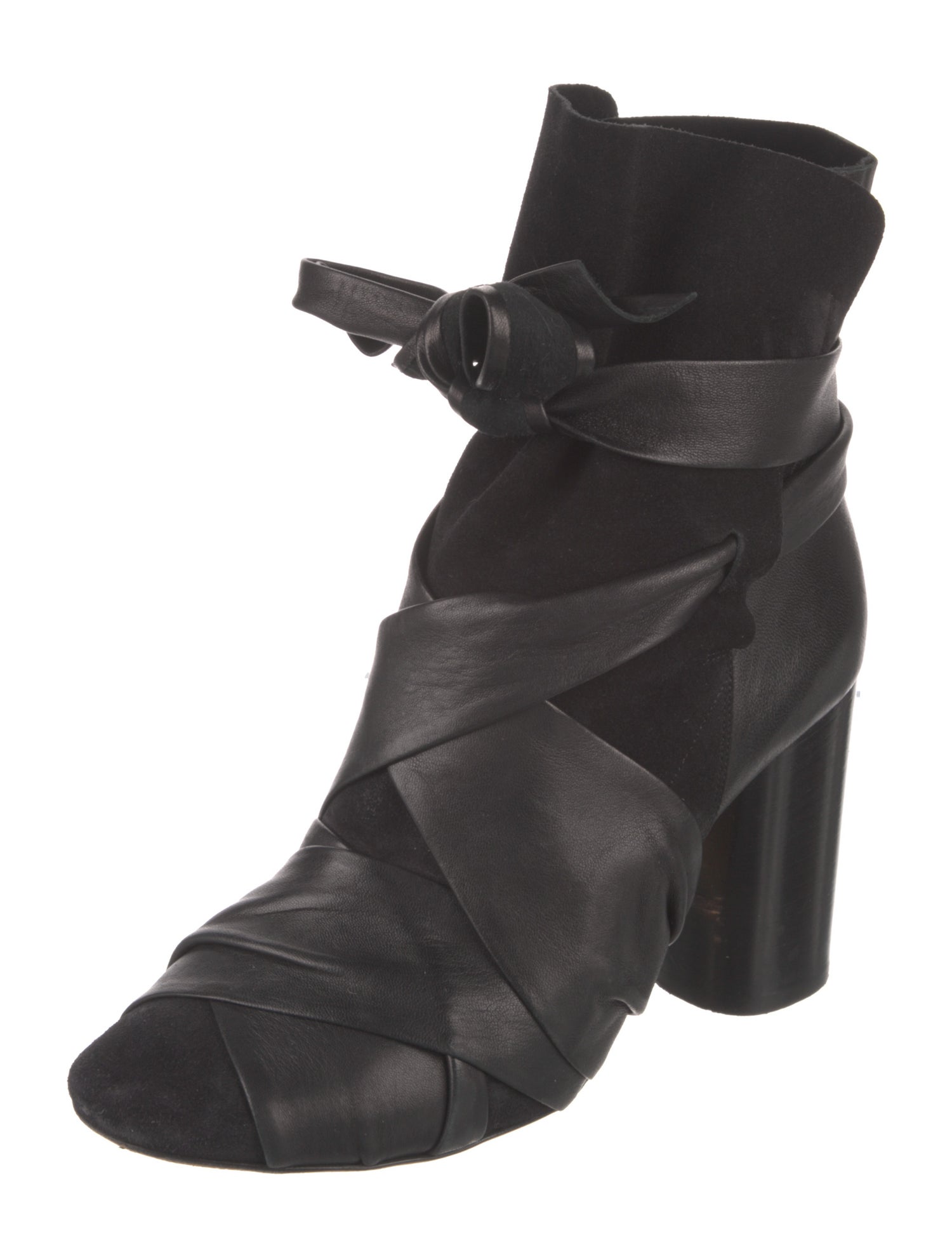 Isabel Marant Leather Lace-Up Boots