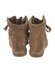 Isabel Marant Suede Wedge Sneakers