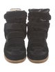 Isabel Marant Suede Wedge Sneakers