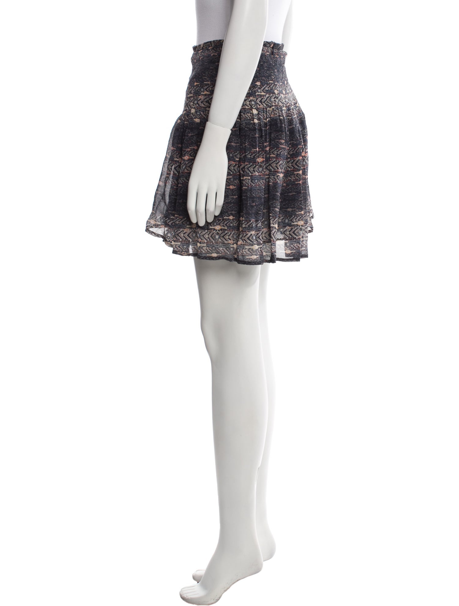 Isabel Marant Silk Mini Skirt