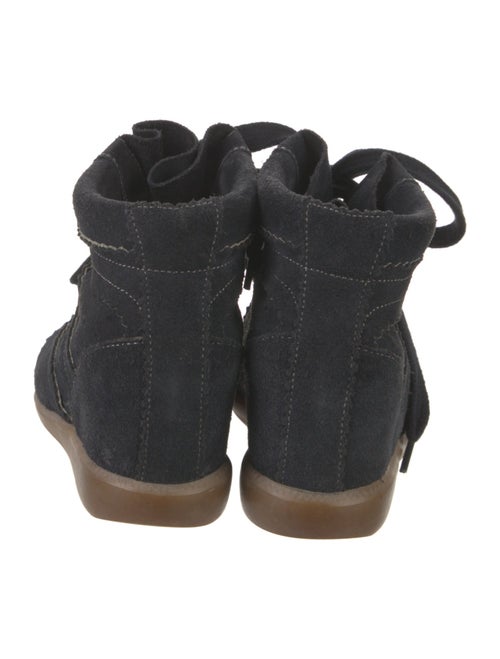Isabel Marant Suede Wedge Sneakers