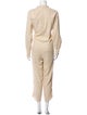 Isabel Marant Silk Mock Neck Jumpsuit