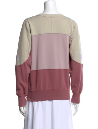 Isabel Marant Graphic Print Crew Neck Sweatshirt