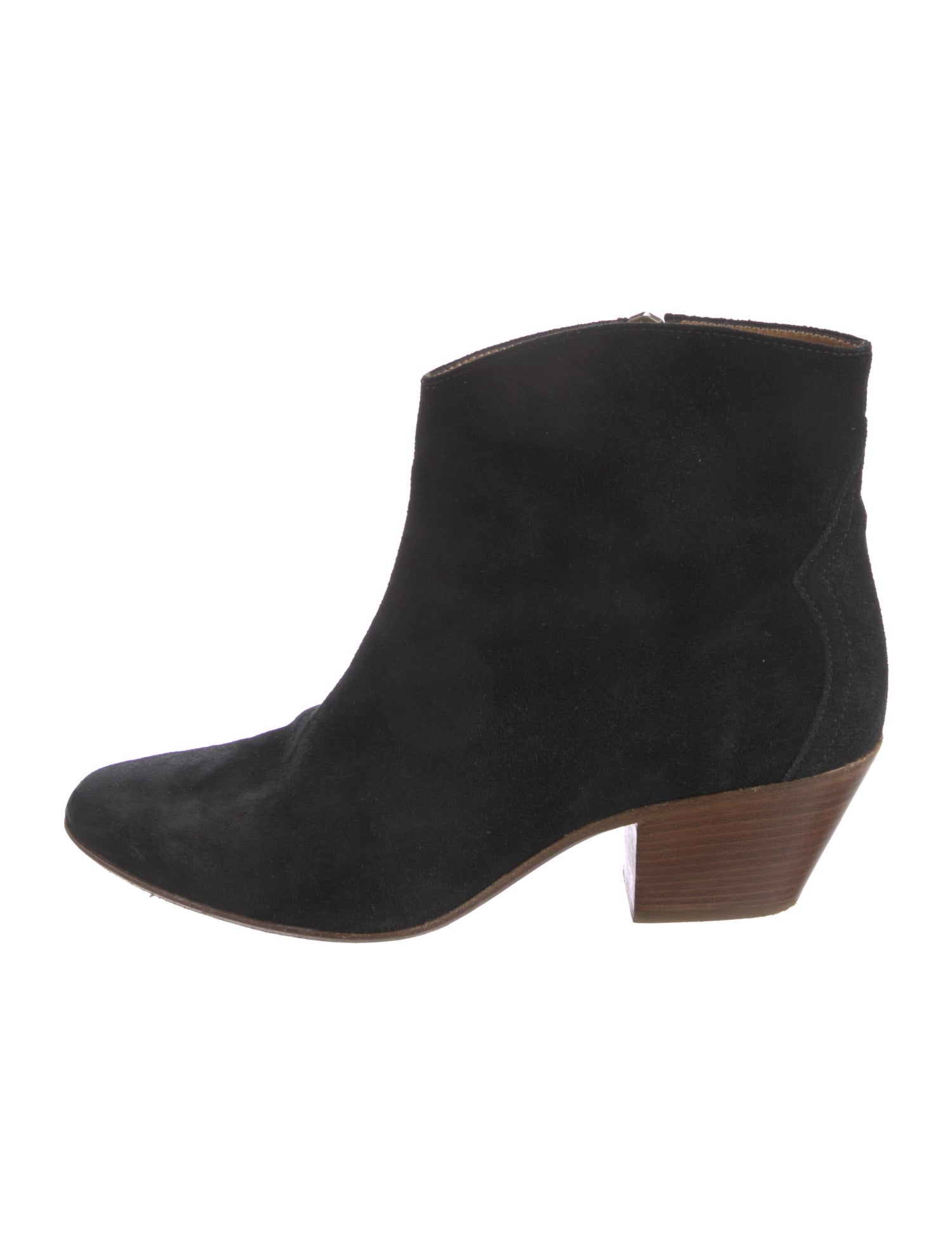 Isabel Marant Suede Western Boots