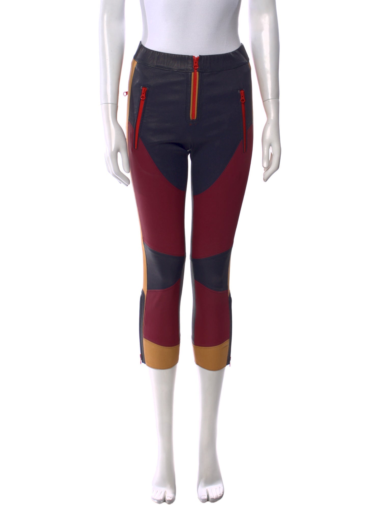 Isabel Marant Lambskin Skinny Leg Pants